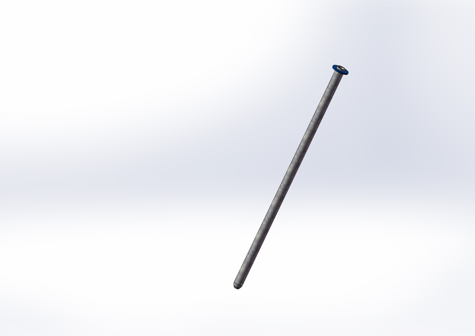 Farrowing crate hinge pipe galv. BB-17 DKD20